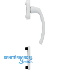 HOPPE Balkontürgriff-Halbgarnitur LIÈGE - innen, weiß HOPPE Balkontürgriff-Halbgarnitur LIÈGE - innen, weiß