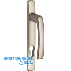 MACO Balkont�rgriffhalbgarnitur Langschild - au�en hoch, titan eloxiert