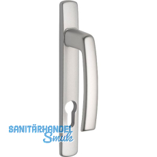 MACO Balkont�rgriffhalbgarnitur HARMONY Langschild - au�en hoch,silber eloxiert