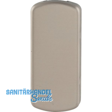 MACO Steckrosette HARMONY, Aluminium titan eloxiert