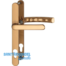 Drückergarnitur LIÈGE - Schmalschild 24 mm, Griff flach,67 - 72,bronze Drückergarnitur LIÈGE - Schmalschild 24 mm, Griff flach,67 - 72,bronze