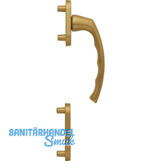 HOPPE Balkont�rgriff-Halbgarnitur LI�GE - au�en hoch, bronze