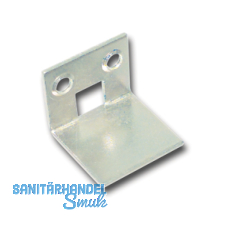 Schlie�blech f�r Einlegstangen gekr�pft, 21 x 25 mm, Stahl verzinkt