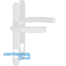 Dr�ckergarnitur LI�GE - auf Schmalschild 24 mm, 67 - 72, wei�