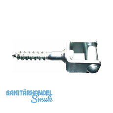 Rollkloben 40 mm, Stahl verzinkt