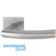 HOPPE Dr�ckergarnitur TRONDHEIM - eckig, ohne Schl�sselrosette, Edelstahl