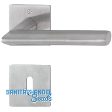 HOPPE Dr�ckergarnitur STOCKHOLM - auf Flachrosette BB, 35 - 45, Edelstahl