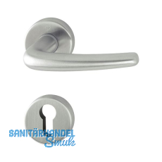 HOPPE Dr�ckergarnitur DENVER - auf Rosette PZ, Edelstahl