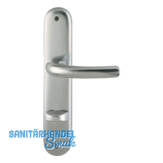 Dr�ckergarnitur TOKYO - auf Schild WC 90, 37 - 42, Edelstahl Effekt