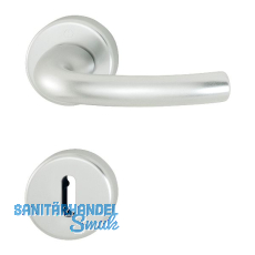 Dr�ckergarnitur TOKYO - auf Rosette BB, 38 - 42, silber eloxiert