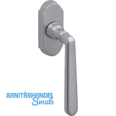 GRUNDMANN Fenstergriff ALT - WIEN 904HA, VK 7x35, m Rast.,Messing verchromt sat. GRUNDMANN Fenstergriff ALT - WIEN 904HA, VK 7x35, m Rast.,Messing verchromt sat.