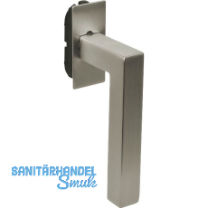 MARCHESI Fenstergriff MALM� fl�chenb�ndig eckige Rosette, Edelstahl matt