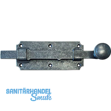 Halcö Querriegel gerade mit Schlaufe, Stahl verzinkt schwarz passiviert Halcö Querriegel gerade mit Schlaufe, Stahl verzinkt schwarz passiviert