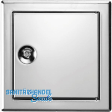 UPMANN Revisionstür Softline Vierkantverschluss Edelstahl poliert 200x200 mm UPMANN Revisionstür Softline Vierkantverschluss Edelstahl poliert 200x200 mm