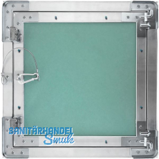 UPMANN Revisonsklappe Alu-Eco Flex 200x200 mm mit Gipskarton-Einlage 12,5 mm