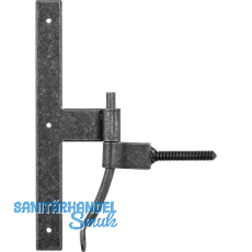 HALC� Fenstermittelband Hall, 190 mm, Stahl verzinkt schwarz passiviert