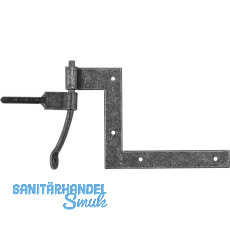 HALC� Fensterwinkelband Hall, 112,5 x 140 mm, Stahl verzinkt schwarz passiviert