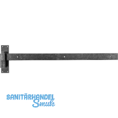 HALCÖ Türlangband Hall mit Aufschraubkloben, 600 mm, verzinkt schwarz passiviert HALCÖ Türlangband Hall mit Aufschraubkloben, 600 mm, verzinkt schwarz passiviert