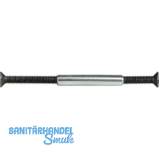 HALCÖ Hülsenschraube für Rosettenbefestigung Türstärke 48-65, schwarz passiviert HALCÖ Hülsenschraube für Rosettenbefestigung Türstärke 48-65, schwarz passiviert