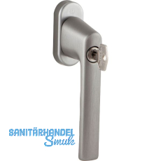 HOPPE Fenstergriff HAMBURG - Sperrzylinder, Aluminium edelstahlfarbig matt HOPPE Fenstergriff HAMBURG - Sperrzylinder, Aluminium edelstahlfarbig matt