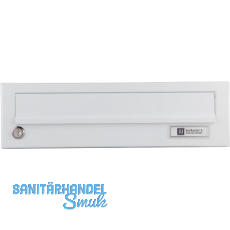 JU Ersatzt�re f�r Hausbrieffachanlage 375 x 110 mm, wei� RAL 9016