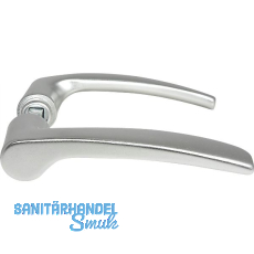 Drückerpaar TRIEST, silber eloxiert Drückerpaar TRIEST, silber eloxiert