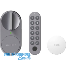 MARCHESI Zutrittssystem Smart Lock G30 ohne Zylinder, Kunststoff silber MARCHESI Zutrittssystem Smart Lock G30 ohne Zylinder, Kunststoff silber