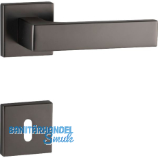 MARCHESI Drückergarnitur BUDAPEST Rosette BB, 38-45 mm, Zamak vernickelt dunkel MARCHESI Drückergarnitur BUDAPEST Rosette BB, 38-45 mm, Zamak vernickelt dunkel