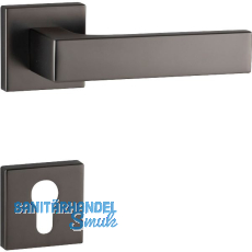 MARCHESI Dr�ckergarnitur BUDAPEST Rosette PZ, 38-45 mm, Zamak vernickelt dunkel