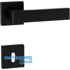 MARCHESI Dr�ckergarnitur BUDAPEST Rosette BB, 38-45 mm, Zamak schwarz matt