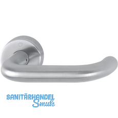 HOPPE Dr�ckerhalbgarnitur PARIS rund, Vierkant 10/62mm, Edelstahl matt