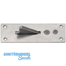 Paderschnapper, Platte 115 x 38 mm, Stahl blank