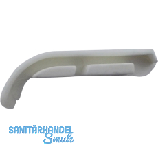 GUTMANN Endkappe zu FP 6257, EPDM weiß, links GUTMANN Endkappe zu FP 6257, EPDM weiß, links