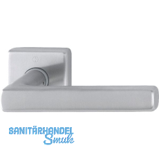 HOPPE Dr�ckerhalbgarnitur DALLAS eckig, Vierkant 10/62 mm, Edelstahl matt