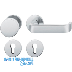 FSB Feuerschutz Wechselgarnitur 79 1268 AGL DIN PZ, rechts, Edelstahl matt