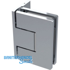 Duscht�rband 8501N Polymer 90� Glas-Wand, Feststellung,Messing verchromt poliert