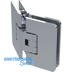 Duschtürband 8507R 135° Glas-Glas mit 90° Feststellung,Messing verchromt poliert Duschtürband 8507R 135° Glas-Glas mit 90° Feststellung,Messing verchromt poliert