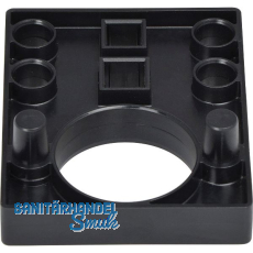 HOPPE Bohrhilfe zur Montage Rückholfeder bei Flachrosetten, Kunststoff schwarz HOPPE Bohrhilfe zur Montage Rückholfeder bei Flachrosetten, Kunststoff schwarz