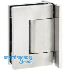 Pendelt�rband Biloba 8910 90� Glas-Wand, mit Feststellung,Edelstahl matt