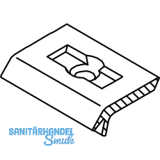 GUTMANN Klipshalter FP 16-20 zu FP 16, Kunststoff transparent GUTMANN Klipshalter FP 16-20 zu FP 16, Kunststoff transparent