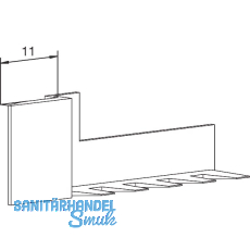 Dichtungsendstück VESU12, Kunststoff grau Dichtungsendstück VESU12, Kunststoff grau