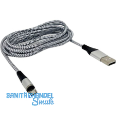 TEDEE Pro Ladekabel magnetisch USB-A/Micro-USB L=2 m Nylon grau