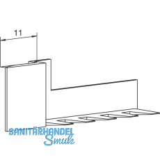 Dichtungsendst�ck VESU12, Kunststoff wei�