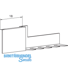 Dichtungsendst�ck VESU19, Kunststoff beige