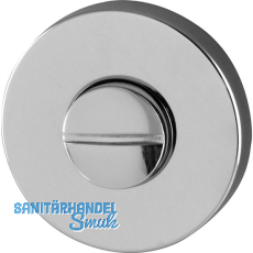 SOLIDO WC-Rosette 52 x 9 mm, Messing verchromt glänzend SOLIDO WC-Rosette 52 x 9 mm, Messing verchromt glänzend