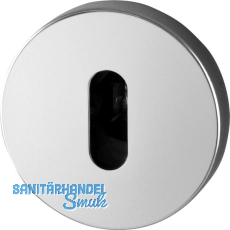 SOLIDO Schl�sselrosette BB 52 x 9 mm, Messing verchromt gl�nzend