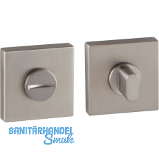 MARCHESI WC-Rosette, 52 x 52, H�he 10 mm, Zamak vernickelt matt