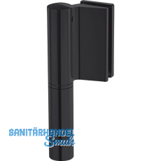 Selbstschließendes Türband EVO EV 835E10N, links,Edelstahl schwarz matt RAL9005 Selbstschließendes Türband EVO EV 835E10N, links,Edelstahl schwarz matt RAL9005