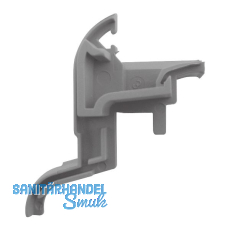GUTMANN Endkappe 257/24 zu Drau 25/24F, 90�, EPDM grau, links