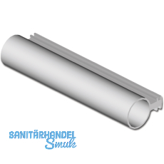 Rundprofil Silikon Isostar Durchmesser 8 mm, Kunststoff weiß Rundprofil Silikon Isostar Durchmesser 8 mm, Kunststoff weiß